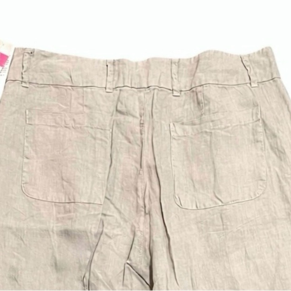 Fresh Produce Womans Wide Leg Linen Pants - Picture 6 of 6